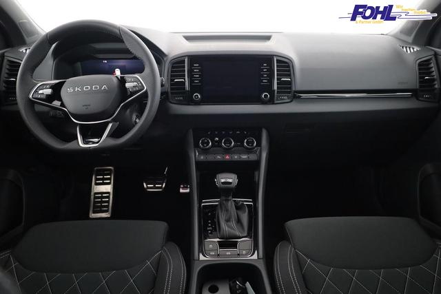 Skoda Karoq Sportline 1.5 TSI DSG Sportline, AHK, Navi, Matrix, Kamera, el. Klappe, 5-J. Garantie 