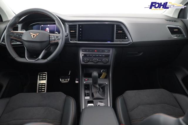 Cupra Ateca Basis 4Drive 2.0 TSI DSG 4Drive, AHK, Navi, Kamera, Side, Winter, el. Klappe, 19-Zoll, 5 J.-Garantie 