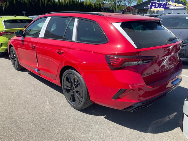 Skoda Octavia Combi 2.0 TSI 195 kW RS DSG, Pano, Standheizung, AHK, Navi, Matrix, Canton, Side, Winter, 5 J.-Garantie 