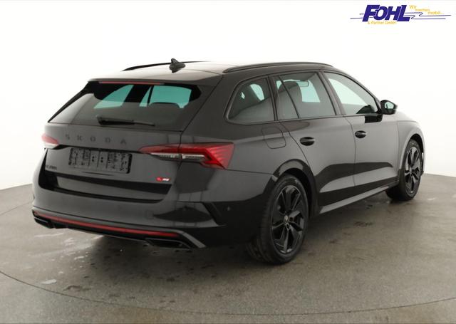 Skoda Octavia Combi 2.0 TSI 195 kW RS DSG, Pano, Standheizung, AHK, Navi, Matrix, Canton, Side, Winter, 5 J.-Garantie 