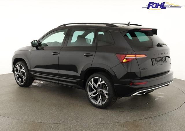 Skoda Karoq Sportline 4x4 2.0 TSI DSG Sportline, Pano, AHK, Navi, Matrix, Side, Winter, 5 J.-Garantie 