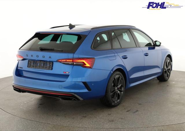 Skoda Octavia Combi 2.0 TSI 195 kW RS DSG, Pano, Standheizung, AHK, Navi, Matrix, Canton, Side, Winter, 5 J.-Garantie 