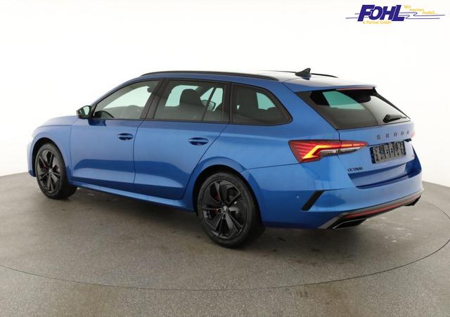 Skoda Octavia Combi 2.0 TSI 195 kW RS DSG, Pano, Standheizung, AHK, Navi, Matrix, Canton, Side, Winter, 5 J.-Garantie 