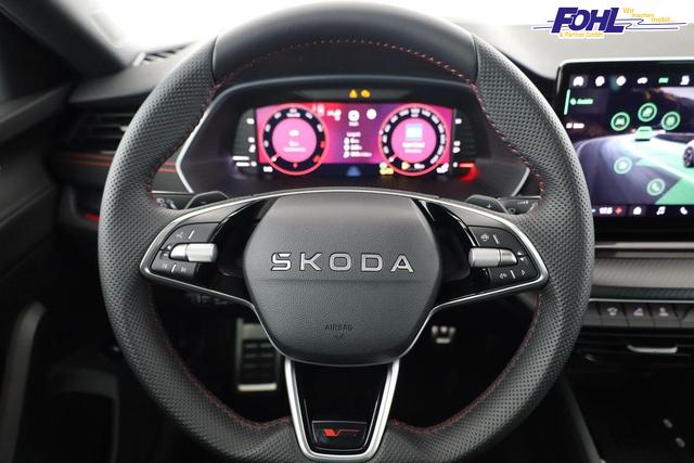 Skoda Octavia Combi 2.0 TSI 195 kW RS DSG, Pano, Standheizung, AHK, Navi, Matrix, Canton, Side, Winter, 5 J.-Garantie 
