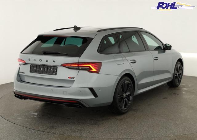 Skoda Octavia Combi 2.0 TSI 195 kW RS DSG, Pano, Standheizung, AHK, Navi, Matrix, Canton, Side, Winter, 5 J.-Garantie 