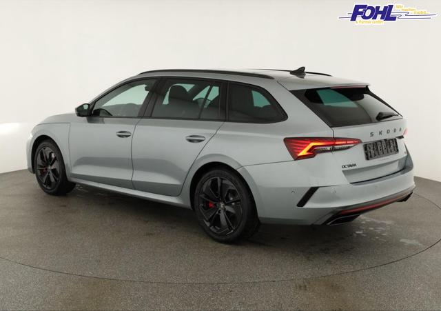 Skoda Octavia Combi 2.0 TSI 195 kW RS DSG, Pano, Standheizung, AHK, Navi, Matrix, Canton, Side, Winter, 5 J.-Garantie 