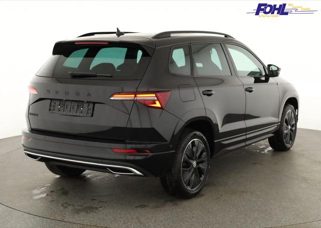 Skoda Karoq Sportline 1.5 TSI DSG Sportline, Pano, AHK, Navi, CANTON, Matrix, AreaView, Side, FS-beheizbar 