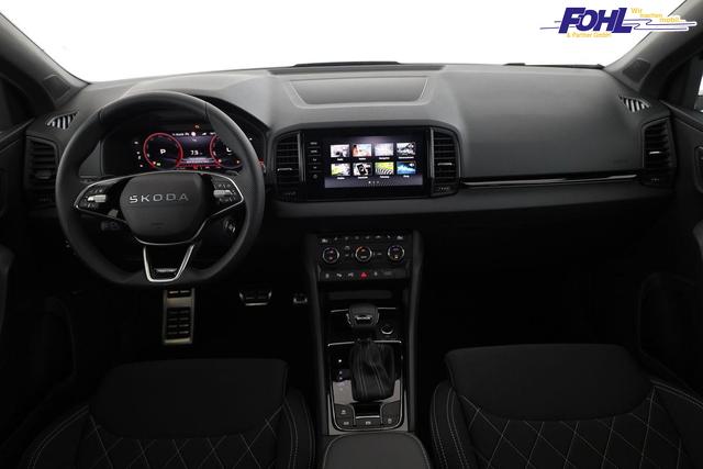 Skoda Karoq Sportline 1.5 TSI DSG Sportline, Pano, AHK, Navi, CANTON, Matrix, AreaView, Side, FS-beheizbar 