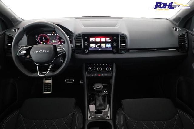 Skoda Karoq Sportline 1.5 TSI DSG Sportline, AHK, Navi, CANTON, Matrix, AreaView, Side, FS-beheizbar, 5-J. Garantie 