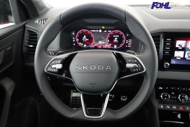 Skoda Karoq Sportline 1.5 TSI DSG Sportline, AHK, Navi, CANTON, Matrix, AreaView, Side, FS-beheizbar, 5-J. Garantie 