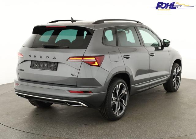 Skoda Karoq Sportline 4x4 2.0 TSI DSG Sportline, AHK, Navi, Matrix, Side, Winter, 5 J.-Garantie 