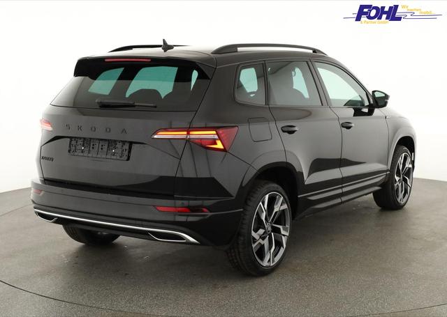 Skoda Karoq Sportline 1.5 TSI DSG Sportline, AHK, Navi, Matrix, Side, el. Klappe, Winter, 5 J.-Garantie 