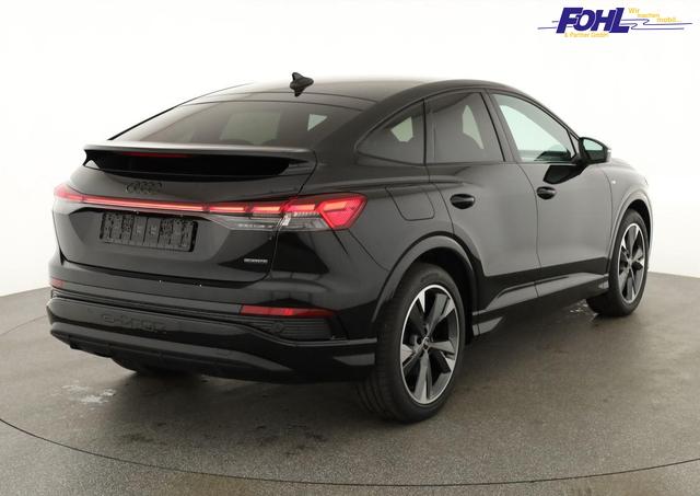 Audi Q4 Sportback e-tron 45 quattro basis S-LINE quattro, AHK, Navi, Matrix, Komfort, Side, Kamera, el. Klappe, Winter, 20-Zoll 