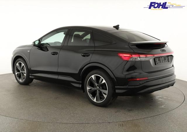 Audi Q4 Sportback e-tron 45 quattro basis S-LINE quattro, AHK, Navi, Matrix, Komfort, Side, Kamera, el. Klappe, Winter, 20-Zoll 