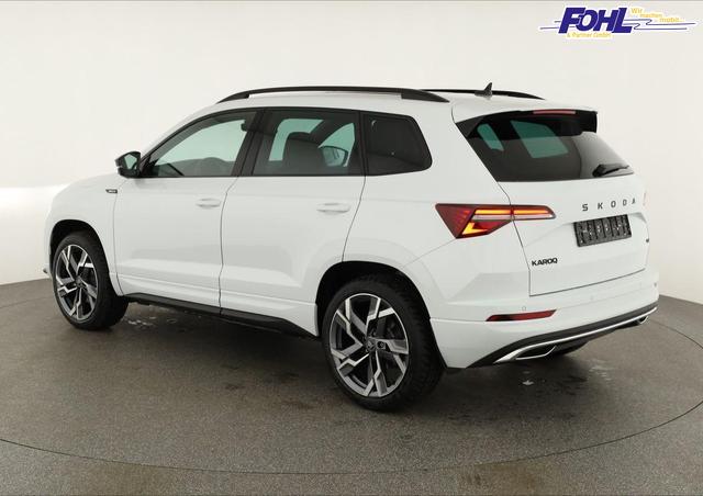 Skoda Karoq Sportline 4x4 2.0 TSI DSG Sportline, Pano, AHK, Navi, Matrix, Side, Winter, 5 J.-Garantie 