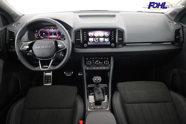 Skoda Karoq Sportline 4x4 2.0 TSI DSG Sportline, Pano, AHK, Navi, Matrix, Side, Winter, 5 J.-Garantie 
