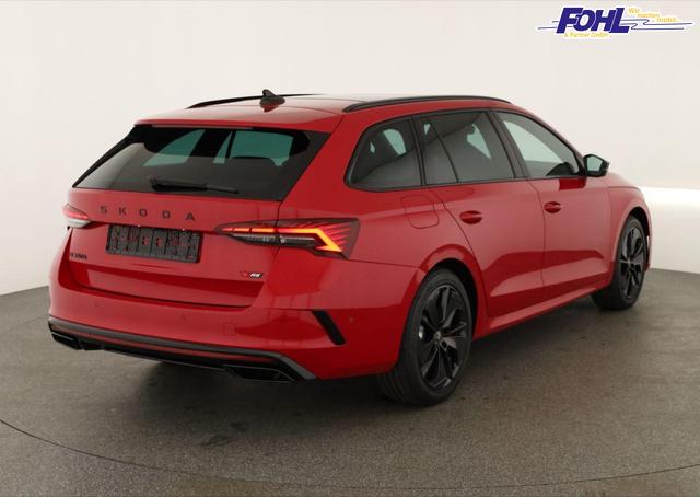 Skoda Octavia Combi 2.0 TSI 195 kW RS DSG, Pano, Standheizung, AHK, Navi, Matrix, Canton, Side, Winter, 5 J.-Garantie 