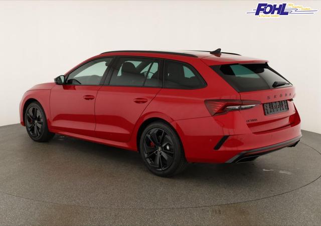 Skoda Octavia Combi 2.0 TSI 195 kW RS DSG, Pano, Standheizung, AHK, Navi, Matrix, Canton, Side, Winter, 5 J.-Garantie 