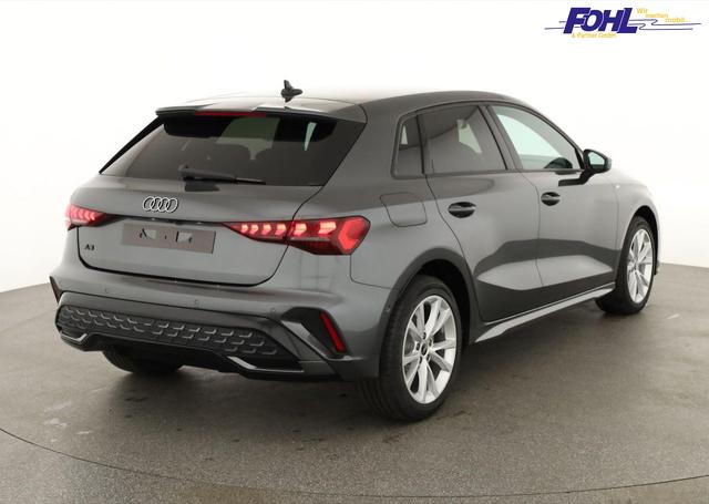 Audi A3 Sportback TFSI 110 kW S line 35 S-tronic S-LINE, AHK, Matrix, Navi, el. Klappe, Kamera, Winter, 3 J.-Garantie 