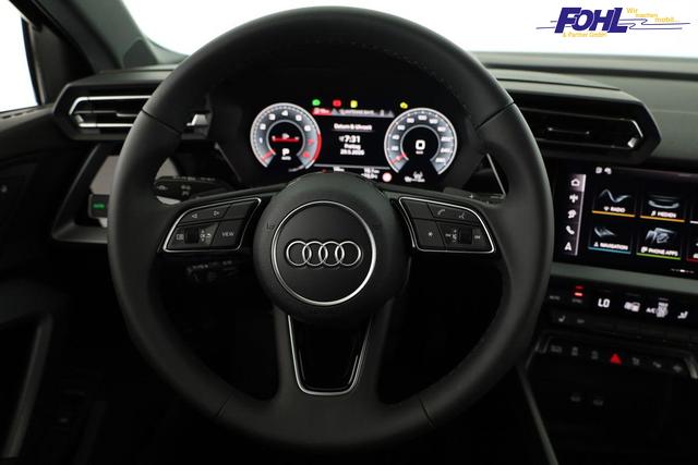 Audi A3 Sportback TFSI 110 kW S line 35 S-tronic S-LINE, AHK, Matrix, Navi, el. Klappe, Kamera, Winter, 3 J.-Garantie 