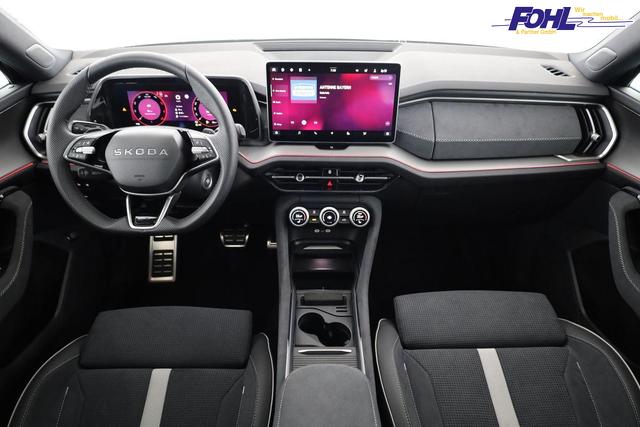 Skoda Kodiaq 2.0 TDI 142 kW 4x4 Sportline DSG Sportline, Pano, AHK, Navi, Matrix, el. Klappe, Side, Winter, 19-Zoll 
