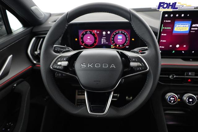 Skoda Kodiaq 2.0 TDI 142 kW 4x4 Sportline DSG Sportline, Pano, AHK, Navi, Matrix, el. Klappe, Side, Winter, 19-Zoll 