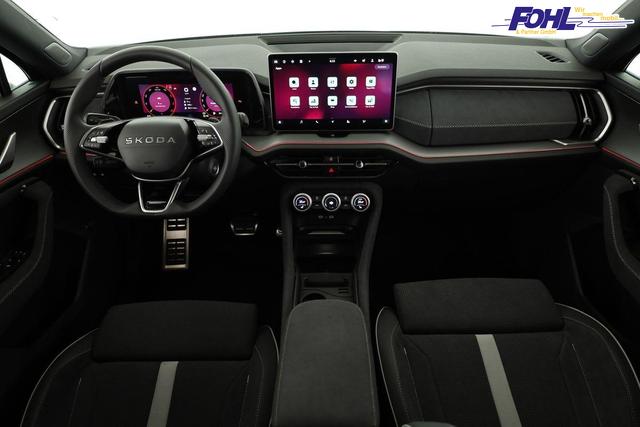 Skoda Kodiaq 2.0 TDI 142 kW 4x4 Sportline DSG Sportline, Pano, AHK, Navi, Matrix, el. Klappe, Side, Winter, 19-Zoll 