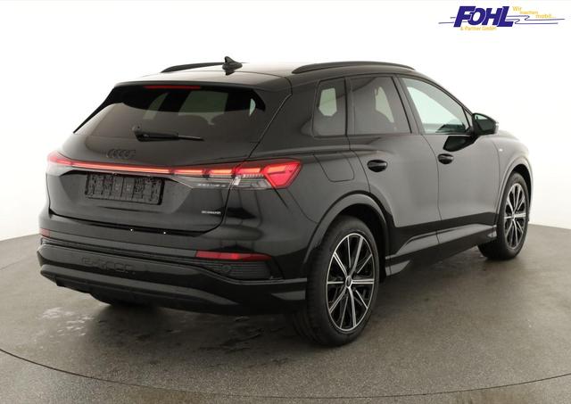 Audi Q4 e-tron 45 basis quattro S-LINE quattro, Pano, AHK, Navi, Matrix, Komfort, Side, Kamera, el. Klappe, Winter. 20-Zoll 