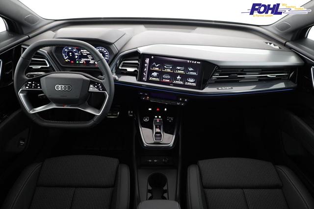 Audi Q4 e-tron 45 basis quattro S-LINE quattro, Pano, AHK, Navi, Matrix, Komfort, Side, Kamera, el. Klappe, Winter. 20-Zoll 