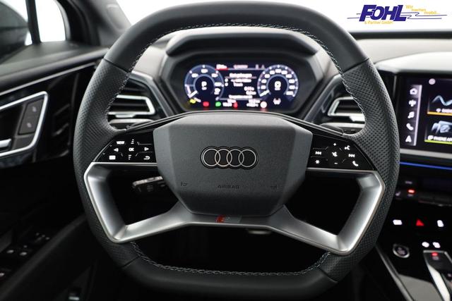 Audi Q4 e-tron 45 basis quattro S-LINE quattro, Pano, AHK, Navi, Matrix, Komfort, Side, Kamera, el. Klappe, Winter. 20-Zoll 