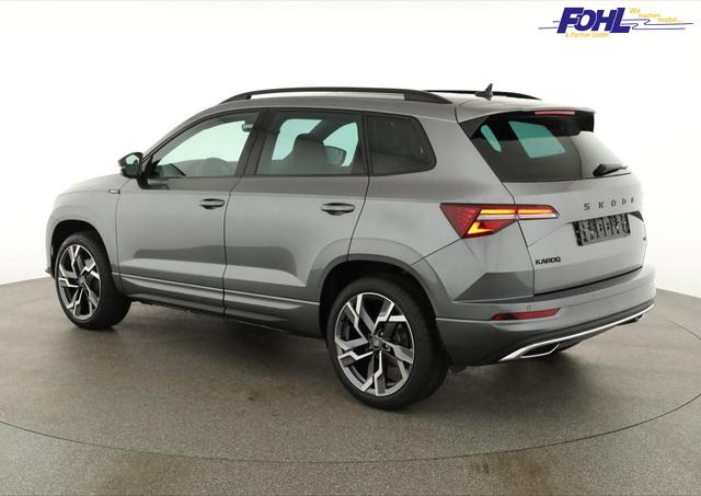 Skoda Karoq Sportline 4x4 2.0 TSI DSG Sportline, Pano, AHK, Navi, Matrix, Side, Winter, 5 J.-Garantie 