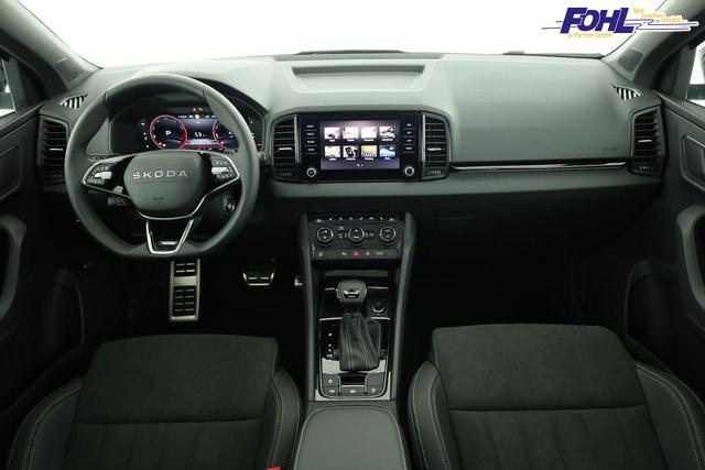 Skoda Karoq Sportline 4x4 2.0 TSI DSG Sportline, Pano, AHK, Navi, Matrix, Side, Winter, 5 J.-Garantie 