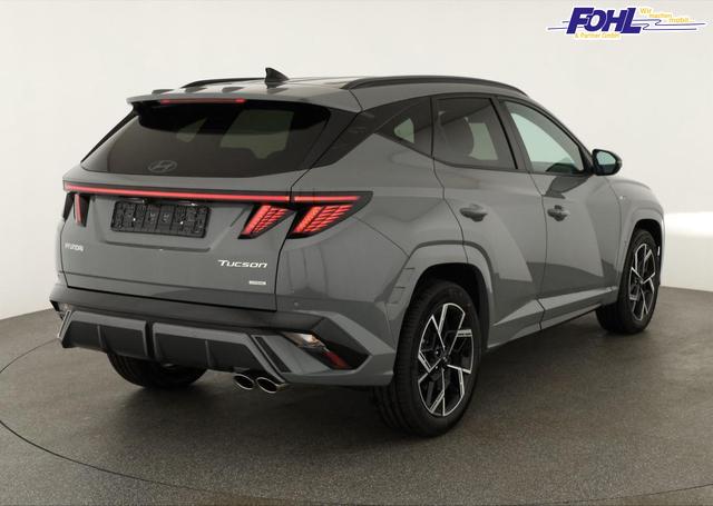 Hyundai TUCSON 1.6 T-GDI DCT 4WD N-LINE, el. Klappe, Teilleder, Navi, Kamera, ACC 