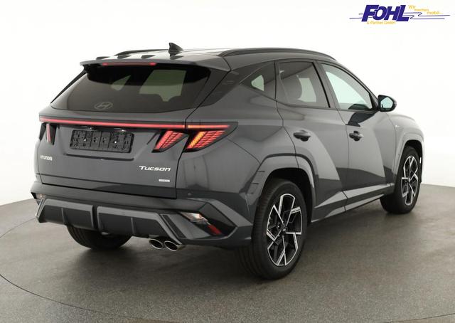 Hyundai TUCSON 1.6 T-GDI DCT 4WD N-LINE, el. Klappe, Teilleder, Navi, Kamera, ACC 