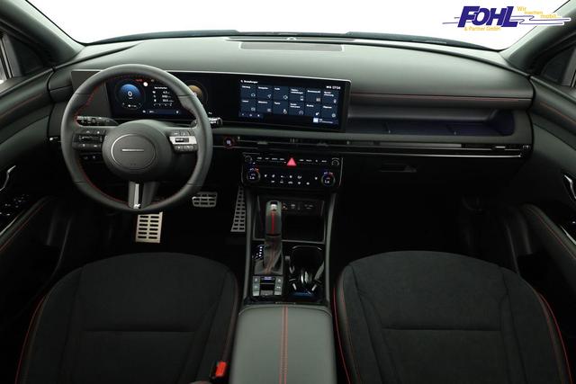 Hyundai TUCSON 1.6 T-GDI DCT 4WD N-LINE, el. Klappe, Teilleder, Navi, Kamera, ACC 