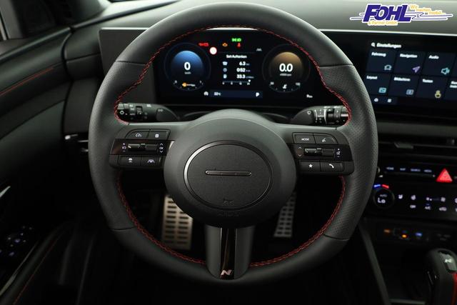 Hyundai TUCSON 1.6 T-GDI DCT 4WD N-LINE, el. Klappe, Teilleder, Navi, Kamera, ACC 