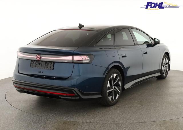 Volkswagen ID.7 Pro Black, AHK, HuD, IQ.Light, IQ.Drive, AreaView, Side, Winter, 19-Zoll 