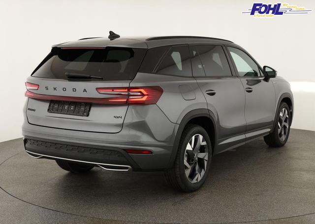 Skoda Kodiaq 2.0 TSI 150 kW 4x4 Sportline DSG Sportline, 7-Sitzer, AHK, Navi, Matrix, Side, Kamera, Winter, 19-Zoll, 4 J.-Garantie 