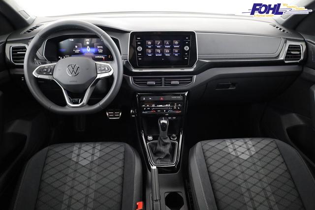 Volkswagen T-Cross 1.5 TSI 110 kW R-Line DSG R-Line, AHK, IQ.Light, Navi, Side, Kamera, Winter, 18-Zoll 