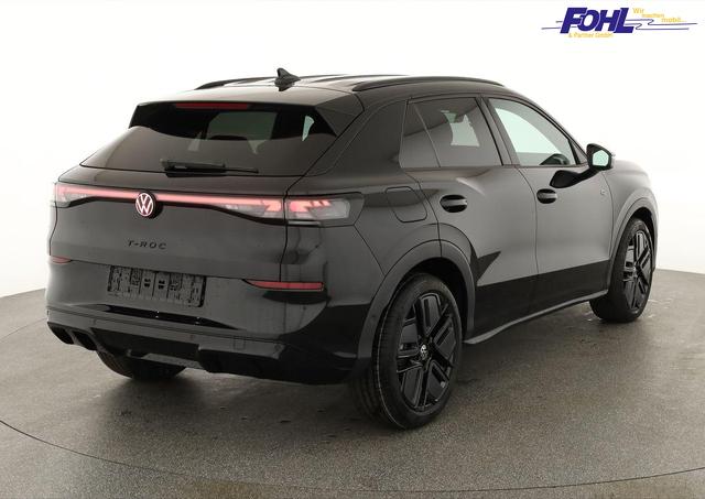 Volkswagen T-Roc 1.5 eTSI 110 kW R-Line DSG Black, neues Modell, 19-Zoll, Winter, sofort 