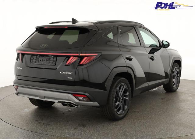Hyundai TUCSON 1.6 T-GDI DCT 4WD, AHK, Navi, el. Klappe, Kamera, Side, Winter, 19-Zoll 