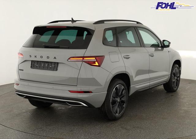 Skoda Karoq Sportline 1.5 TSI DSG Sportline, Pano, AHK, Navi, CANTON, Matrix, AreaView, Side, el. Klappe, FS-beheizbar, 5 J.-Garantie 