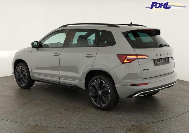 Skoda Karoq Sportline 1.5 TSI DSG Sportline, Pano, AHK, Navi, CANTON, Matrix, AreaView, Side, el. Klappe, FS-beheizbar, 5 J.-Garantie 