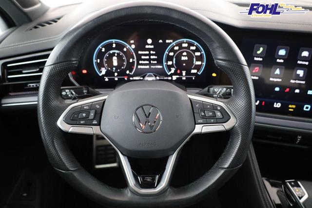 Volkswagen Touareg 3.0 TDI 210 kW 4Motion R-Line V6 Black, Pano, HUD, Leder, Luft, Standheizung 