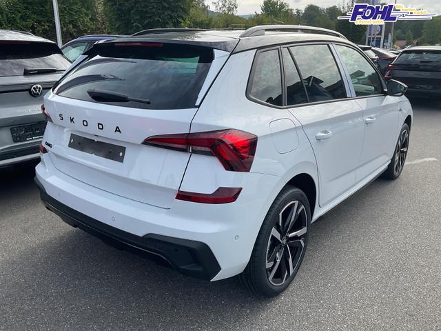 Skoda Kamiq Monte Carlo 1.5 TSI Carlo, Pano, AHK, Matrix, Navi, el. Klappe, 18-Zoll, 5 J.-Garantie 