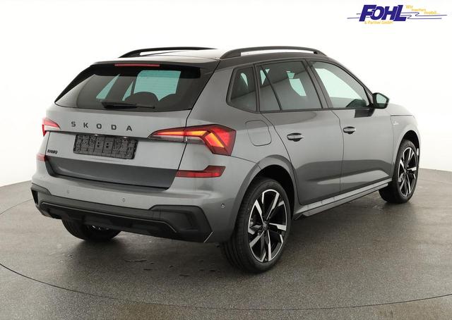 Skoda Kamiq Monte Carlo 1.5 TSI Carlo, Pano, AHK, Matrix, Navi, el. Klappe, 18-Zoll, 5 J.-Garantie 