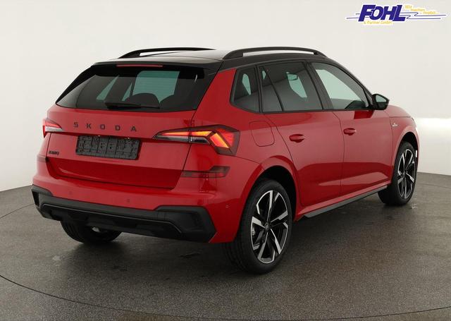 Skoda Kamiq Monte Carlo 1.5 TSI Carlo, Pano, AHK, Matrix, Navi, el. Klappe, 18-Zoll, 5 J.-Garantie 