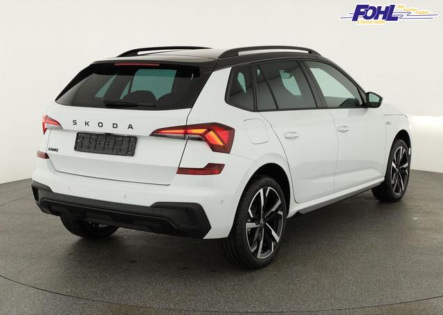 Skoda Kamiq Monte Carlo 1.5 TSI Carlo, Pano, AHK, Matrix, Navi, el. Klappe, 18-Zoll, 5 J.-Garantie 