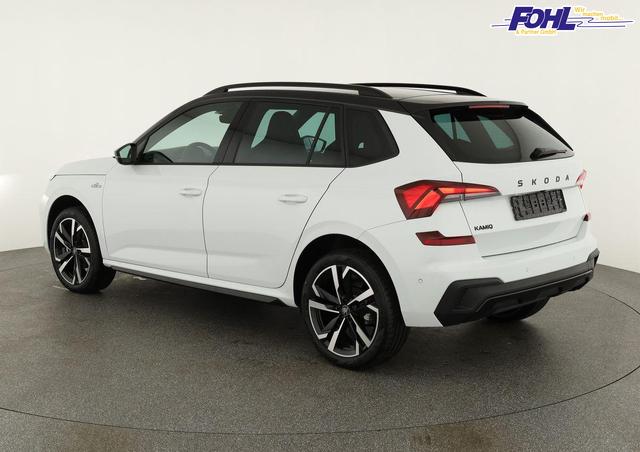 Skoda Kamiq Monte Carlo 1.5 TSI Carlo, Pano, AHK, Matrix, Navi, el. Klappe, 18-Zoll, 5 J.-Garantie 