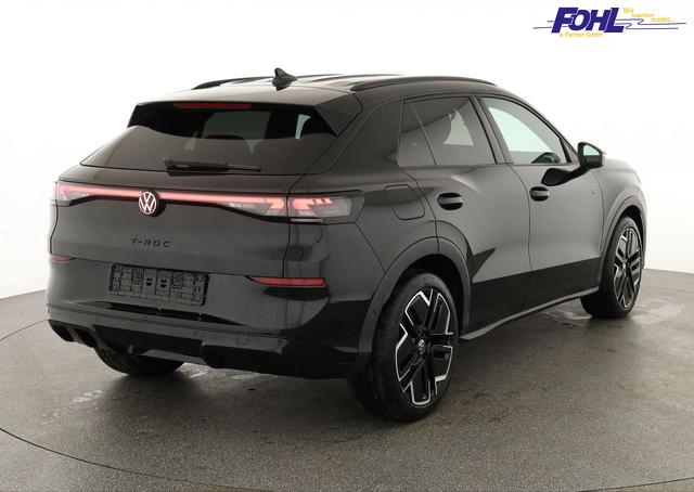 Volkswagen T-Roc 1.5 eTSI 110 kW R-Line DSG Black, AHK, IQ.Light, Kamera, el. Klappe, 19-Zoll 
